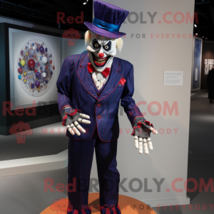 Navy Evil Clown Maskottchen...