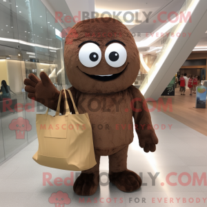Brown Pho mascot costume...