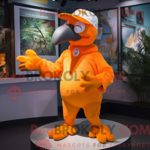 Postava maskota Orange Dodo...