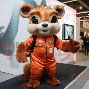 Rust Flying Squirrel maskot...