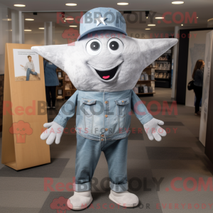 Sølv sjøstjerne maskot...