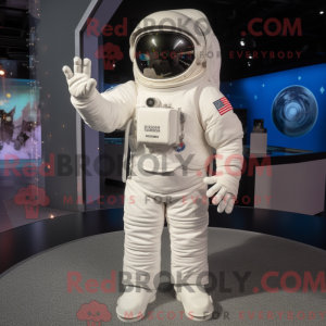 White Astronaut mascot...