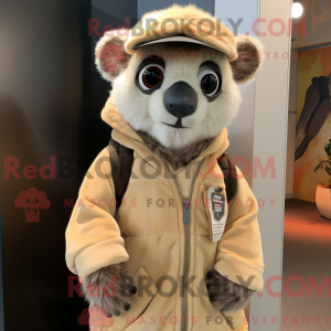 Máscara de Lemur Tan...