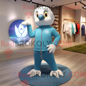 Máscara de dragão Cyan...
