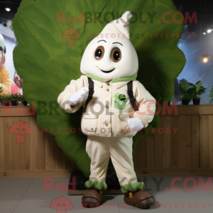 Cream Beanstalk maskot...