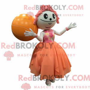 Postava maskota Peach...