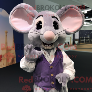 Lavender Mouse mascot...