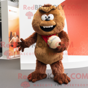 Brown Momentum mascot...