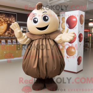 Beige Chocolates mascot...