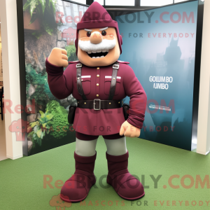 Postava maskota Maroon...