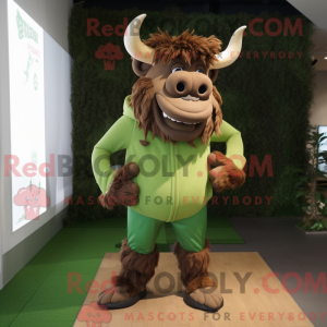 Olive Minotaur mascot...