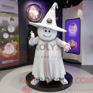 White Witch S Hat mascot...