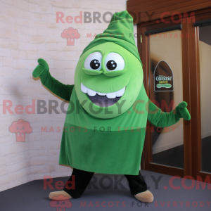 Green Ray maskot kostume...