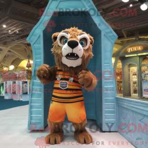 Saber-Toothed Tiger mascot...