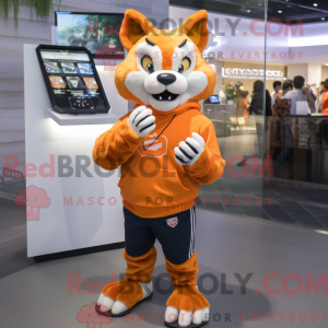 Figura de máscara de Bobcat...