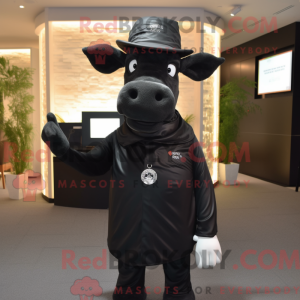 Figura de máscara de vaca...