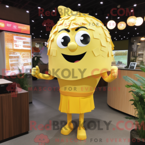 Yellow Pad Thai mascot...