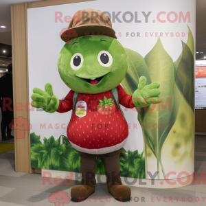 Olive Strawberry maskot...