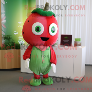 Olive Strawberry mascot...