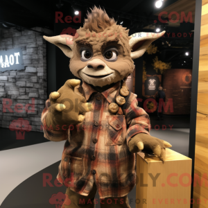 Brun Gargoyle maskot...