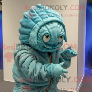 Turkis trilobite maskot...
