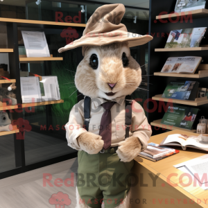 Wild Rabbit mascot costume...