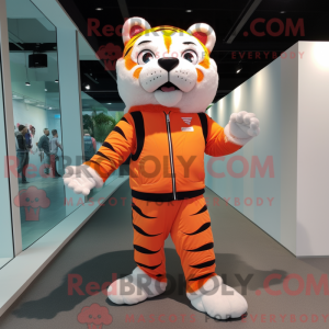 Tigermaskotkostymekarakter...