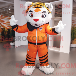 Tigermaskotkostymekarakter...
