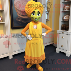 Yellow Tikka Masala mascot...