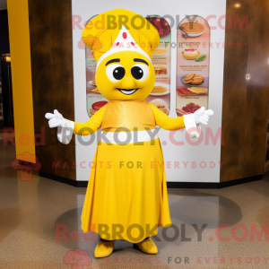 Yellow Tikka Masala mascot...