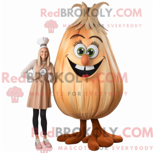 Maskottchenkostüm Tan Onion...