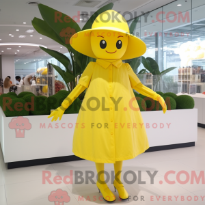 Lemon Yellow Plum mascot...