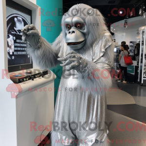 Figura de máscara de gorila...