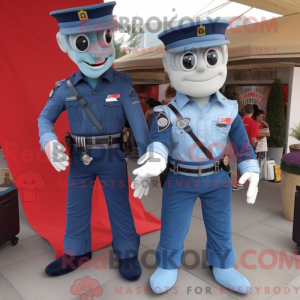 Navy Knife Thrower mascot...