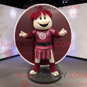 Maroon Celtic Shield...