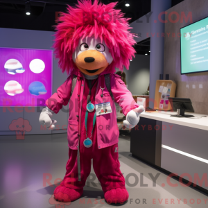 Magenta Doctor maskot...
