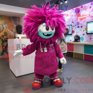 Figura de máscara Magenta...