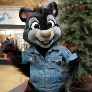 Black Squirrel mascot...