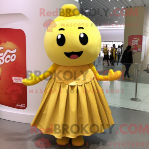 Maskottchenkostüm Goldene...