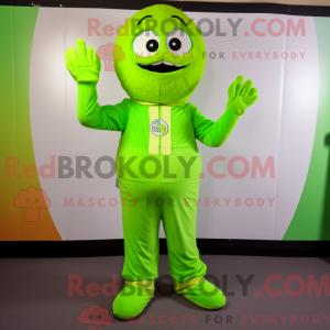 Lime Green But mascot...