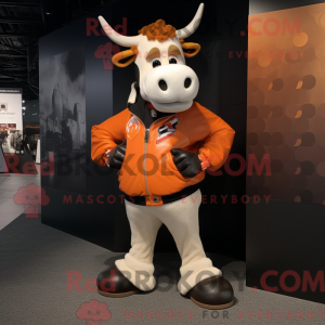 Orange Jersey Cow...