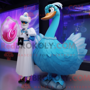 Cyan Swans...
