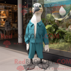 Blauwgroen Albatros...