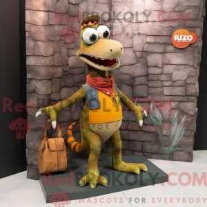 Ferrugem Krokodille máscara...