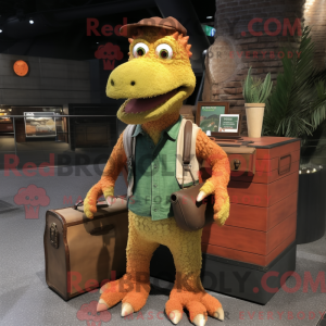 Rust Crocodile mascot...