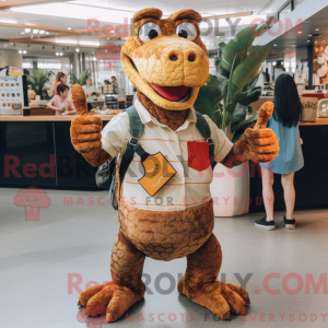 Rust Krokodille maskot...