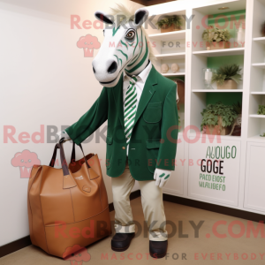 Forest Green Quagga maskot...