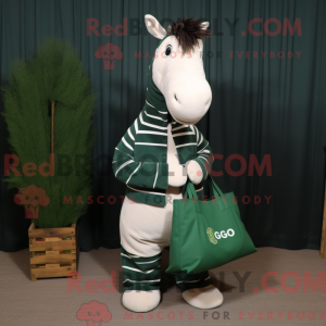 Forest Green Quagga mascot...