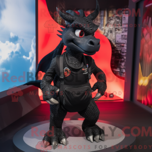 Figura de máscara de dragão...