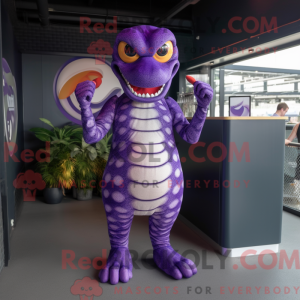 Purple Python mascot...